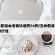 吉林新增本地确诊病例54例/吉林新增确诊12例行程