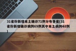 31省份新增本土确诊71例分布多省(31省份新增确诊病例69例其中本土病例48例)