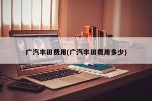 广汽丰田费用(广汽丰田费用多少)