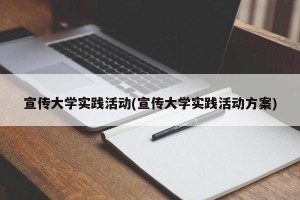 宣传大学实践活动(宣传大学实践活动方案)