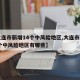 【大连市新增14个中风险地区,大连市新增14个中风险地区有哪些】
